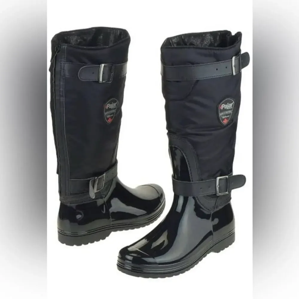 Pajar Women's Black Winter Boots size 37 (US 6 1/2-7) - Picture 2 of 10
